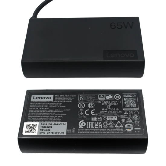 *Cargador Original para Lenovo 3.25a 20V 65W USB TIPO C *Sin Cable de Corriente