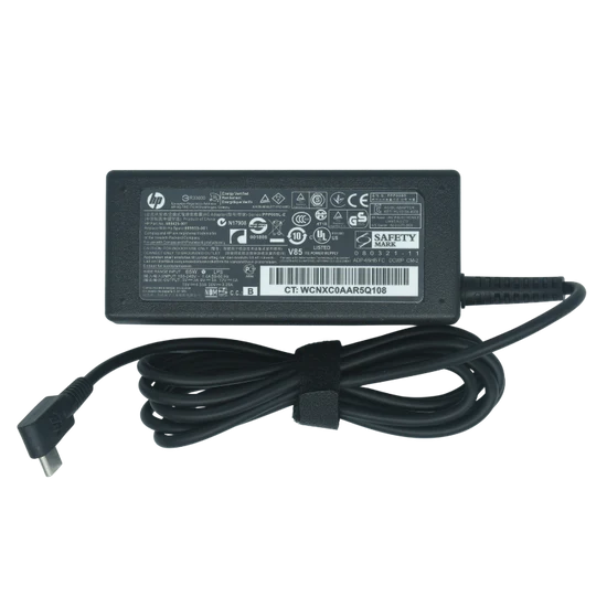 Cargador Original para HP 20V 3.25A 65W TIPO C / USB C TPN-CA06 (RECTANGULAR)