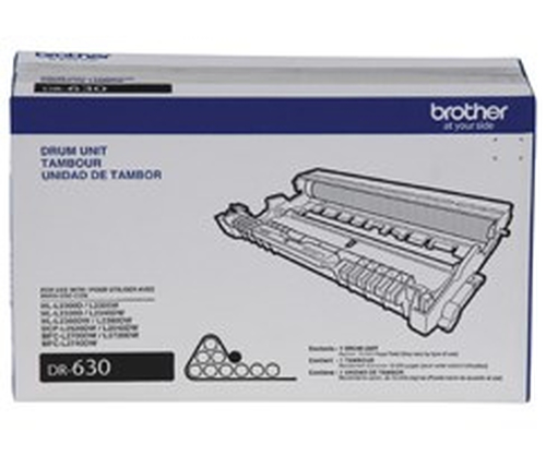 Tambor Original Brother DR630, 12000 páginas, Laser, Negro,