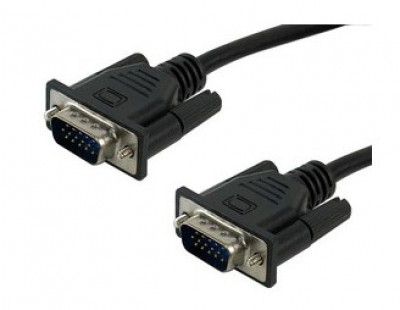 Cable VGA - HD15 MANHATTAN, 1,8 m, VGA (D-Sub), VGA (D-Sub), Negro