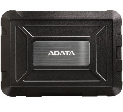 *Gabinete para Disco Duro ADATA ED600, Serial ATA III, 2.5&quot;, Negro (AED600U31-CBK)