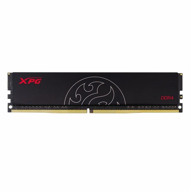 MEMORIA RAM ADATA DDR4 UDIMM 8GB 2666MHZ XPG HUNTER FLAME NEGRO CL16 AX4U26668G16-SBHT