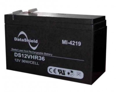 Bateria para No Break DATASHIELD MI-4219, Negro, 12 V, 9 AH