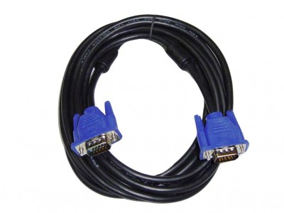 Cable VGA Naceb Technology, 3 m, VGA (D-Sub), VGA (D-Sub), Negro