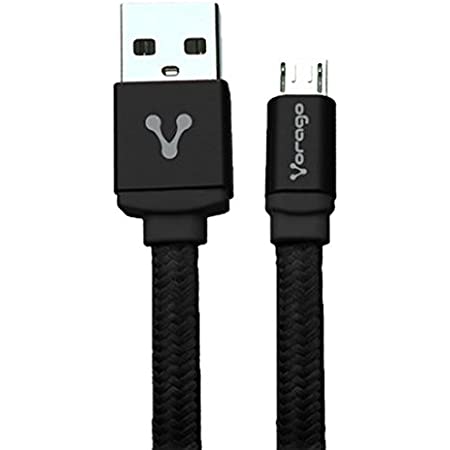 Cable USB VORAGO CAB-113, Micro USB, 1 m, Negro