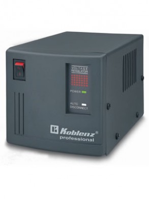 *Regulador KOBLENZ ER-2550, 4, Negro, Oficina, 2500 VA, 2000W 00-1560-2