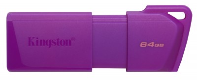 MEMORIA USB KINGSTON DT EXODIA M 64GB 3.2 GEN 1 MORADO NEON