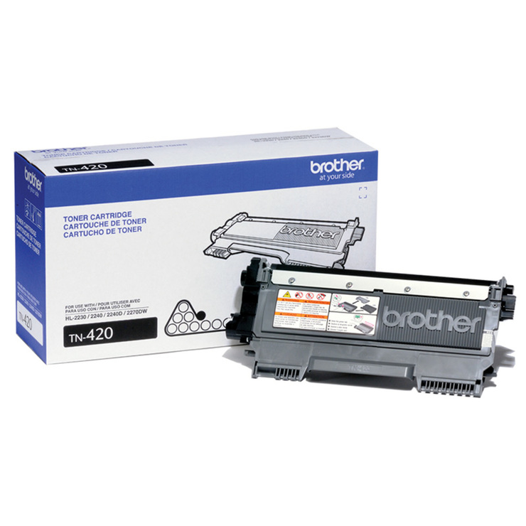 *Toner Original Brother TN420, 1200 páginas, Negro