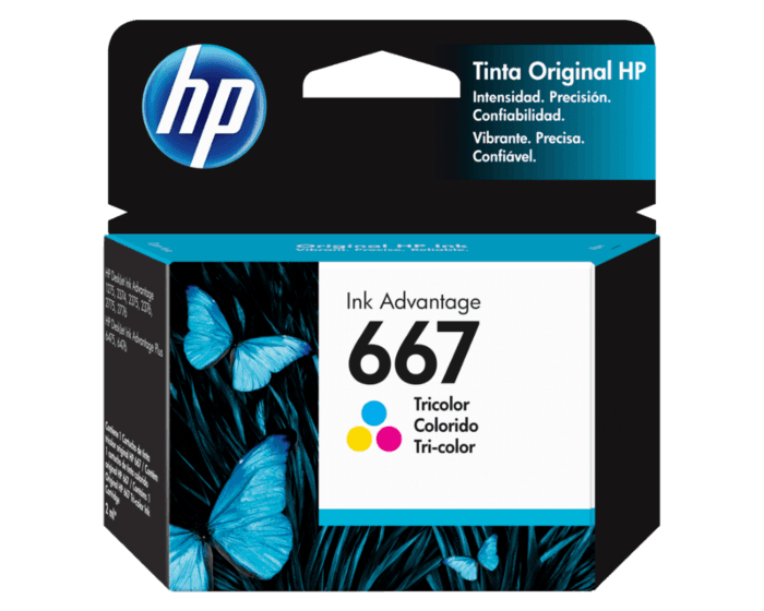 Cartucho HP 667 Tricolor (3YM78AL)