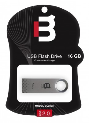 USB BLACKPCS16GB 2108 PLATA MU2108S-16