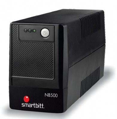 No-Break SMARTBITT SMARTBITT NB500, 500 VA, 250 W, Negro, Hogar