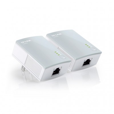 *Adaptador powerline TP-LINK TL-PA4010KIT, Color blanco, 500 Mbit/s TL-PA4010 Starter Kit