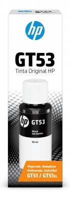 Botella de tinta. HP GT53 Negro 4,000 Págs. 1VV22AL