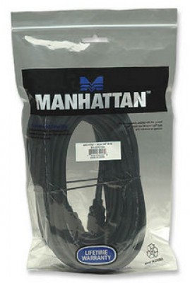 Cable HDMI MANHATTAN, 10 m, HDMI, HDMI, Macho/Macho, Negro 322539