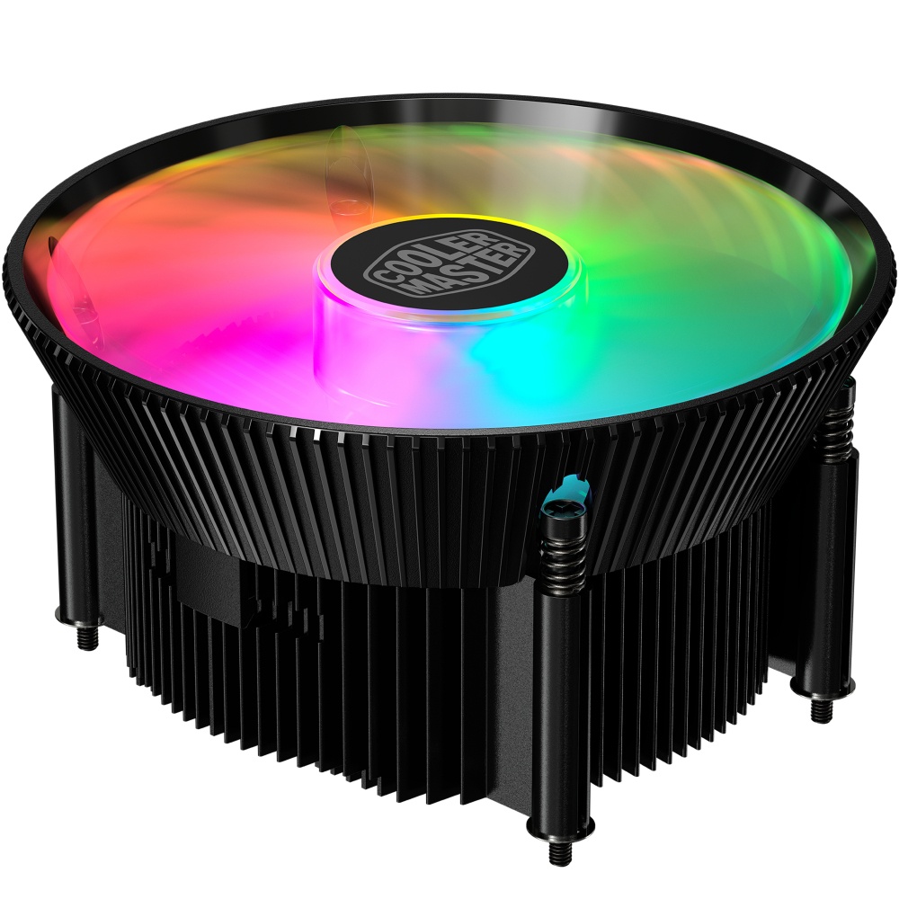 *Disipador Cooler Master A71C ARGB, 120mm, 650 - 1800RPM, Negro