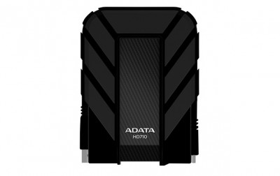 Disco Duro Externo ADATA HD710, 1000 GB, USB 3.1, 2.5", Negro
