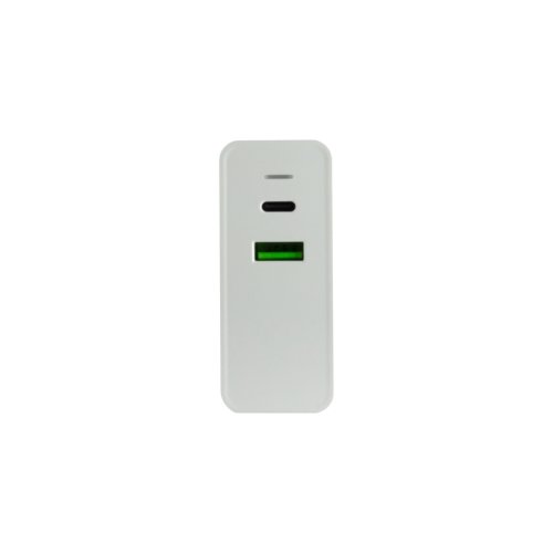 CARGADOR DE PARED DE 65W USB Y PWR TYPE C LAP TOP TABLET Y SMARTPHO