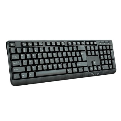 TECLADO VORAGO KB-102 USB NEGRO