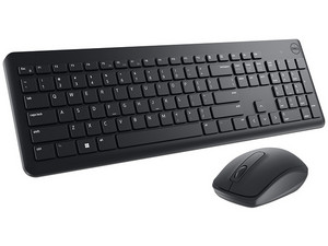 Kit Teclado y Mouse DELL 580-AKCU, Español, Negro, 1000 PPP
